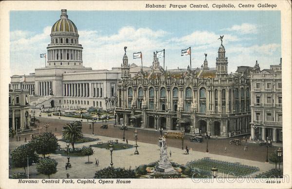 Central Park, Opera House Havana Cuba