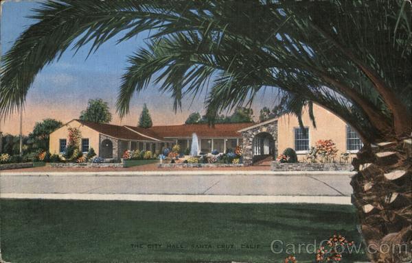 The City Hall Santa Cruz California