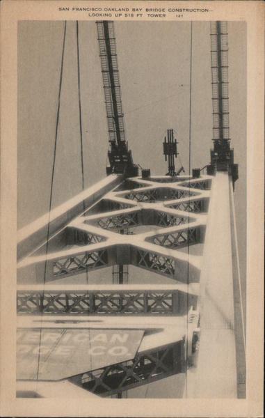 San Francisco-Oakland Bay Bridge Construction California