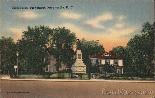 Confederate Monument Fayetteville North Carolina