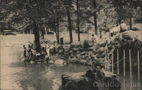 Fishing in Kissena Park New York