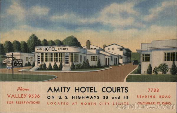 Amity Hotel Courts Cincinnati Ohio