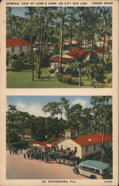 Lowe's Camp Grounds St. Petersburg Florida