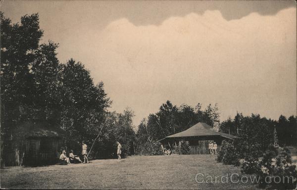Waiting for the mail at Taku Tipi Camp Kiniya Milton Vermont
