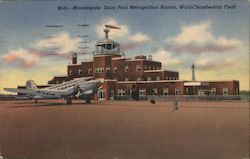 Minneapolis-Saint Paul Metropolitan Airport, Wold-Chamberlain Field Minnesota Postcard Postcard Postcard