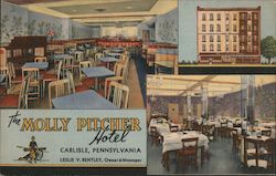 The Molly Pitcher Hotel Carlisle, PA Postcard Postcard 