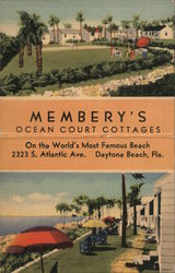 Membery's Ocean Court Cottages Postcard