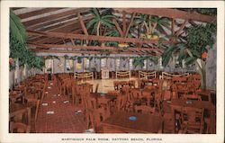 Martinique Palm Room Postcard