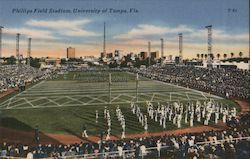 Phillips Field Stadium, University of Tampa Postcard