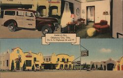 Park-O-Tell - America's Finest Tourist Hotel - On US Highways 66 and 77 Postcard