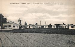 Plaza Cabins Postcard