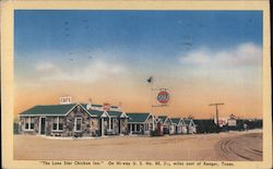 "The Lone Star Chicken Inn" Postcard