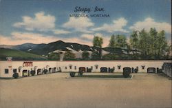 Sleepy Inn Missoula, MT Postcard Postcard Postcard
