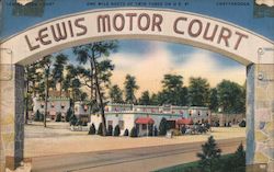 Lewis Motor Court Chattanooga, TN Postcard Postcard Postcard