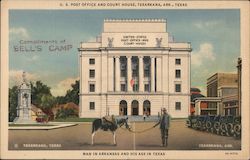 U.S. Post Office and Court House Texarkana, AR Postcard Postcard Postcard