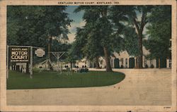 Kentland Motor Court Indiana Postcard Postcard Postcard