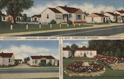 Johnson's Modern Cabins Postcard