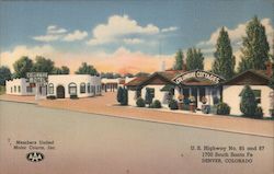 Columbine Motel Postcard