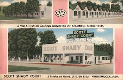 Scott Shady Court Postcard
