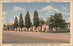 Mile High Court Postcard
