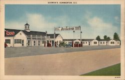 Godwin's Motor Court Postcard