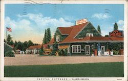 Capital Cottages Postcard