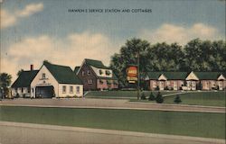Hawkins Service Station and Cottages Baltimore, MD Postcard Postcard Postcard