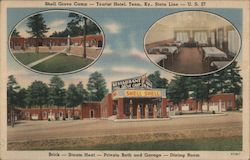 Shell Grove Camp -Tourist Hotel Winfield, TN Postcard Postcard Postcard