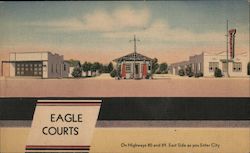 Eagle Courts Tucson, AZ Postcard Postcard Postcard