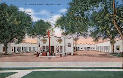 St. John's Court Postcard