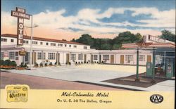 Mid-Columbia Motel Postcard