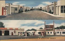 Horn Motor Lodge Postcard