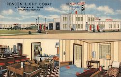 Beacon Light Court Postcard