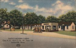 Smith's Modern Cabins Postcard