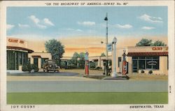 Joy Court Sweetwater, TX Postcard Postcard Postcard