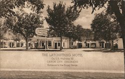 The Latchstring Motel Canon City, CO Postcard Postcard Postcard