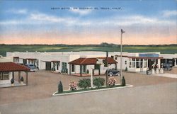 Tracy Motel and Service Station Postcard