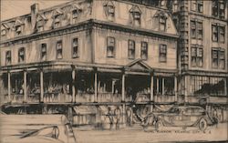 Hotel Elberon & Annex Postcard