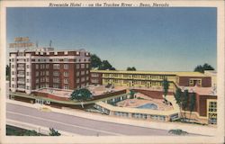Riverside Hotel Postcard