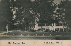 The Aurora Inn Ohio Postcard Postcard Postcard