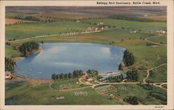 Kellogg Bird Sanctuary Battle Creek, MI Postcard Postcard Postcard