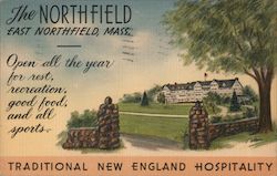 The Northfield, Traditional New England Hospitality Postcard