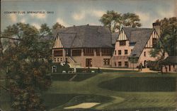 Country Club Springfield, OH Postcard Postcard Postcard