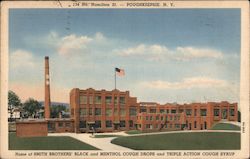 Smith Brother's Cough Drop Factory Postcard