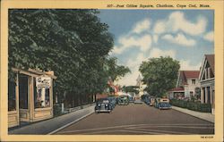 Post Office Square, Cape Cod Chatham, MA Postcard Postcard Postcard