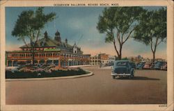 Oceanview Ballroom Revere Beach, MA Postcard Postcard Postcard