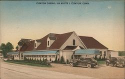 Clinton Casino, on Route 1 Postcard