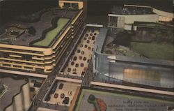 Scene From the General Motors Futurama Postcard