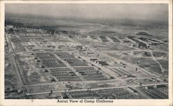 Aerial View of Camp Claiborne Forest Hill, LA Postcard Postcard Postcard