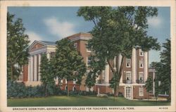 Graduate Dormitory, George Peabody College for Teachers Postcard